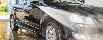 clean your car with pressure washer