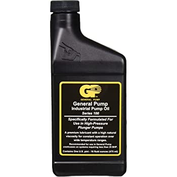 General Pump 758-115 Pressure Washer Pump Oil Black